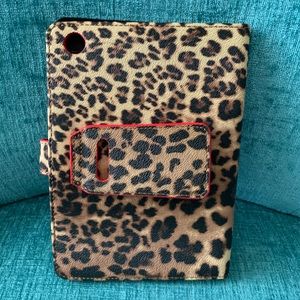 Stella & Dot Ipad Mini Leopard Case 8x5.3